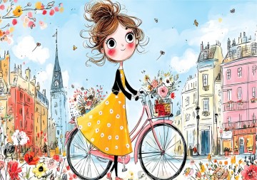 Yazz - Cheerful Girl - 1000 Stukjes