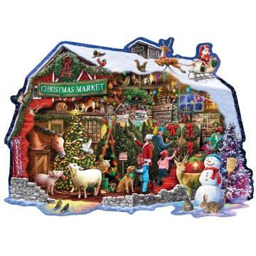 Bits and Pieces - Christmas Barn - 750 Stukjes