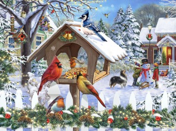 SunsOut - Christmas Birds - 1000 Stukjes