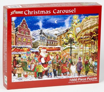 Vermont Christmas Company - Christmas Carousel - 1000 Stukjes 2
