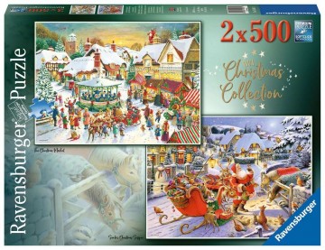 Ravensburger - Christmas Collection nr. 1 - 2 x 500 Stukjes