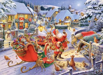 Ravensburger - Santa's Christmas Supper - 500 Stukjes