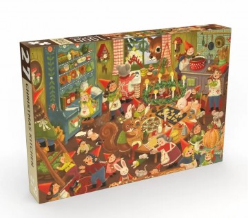 Penny Puzzle - Christmas Kitchen - 1000 Stukjes 2