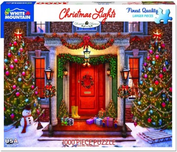 White Mountain - Christmas Lights - 1000 Stukjes 2