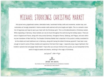 Galison - Christmas Market - 1000 Stukjes 4