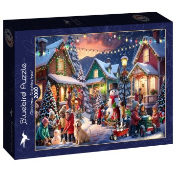 Bluebird Puzzle - Christmas Neighborhood - 2000 Stukjes 2