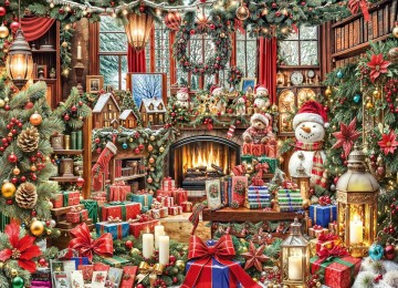 Vermont Christmas Company - Christmas Treasures - 1000 Stukjes