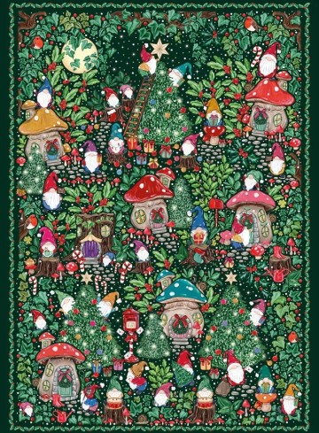 Gibsons - Christmas Village - 1000 Stukjes