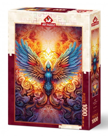 Art Puzzle - Colorful Phoenix - 1000 Stukjes 2