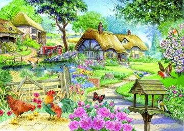 The House of Puzzles - Country Living - 500 XL Stukjes