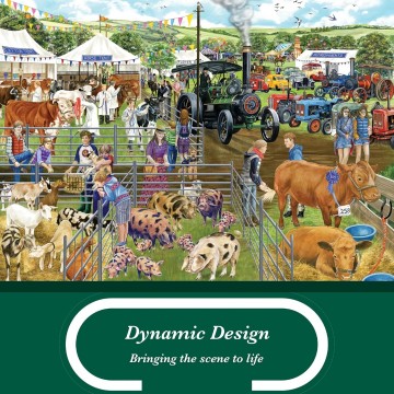 Falcon de Luxe - County Show - 500 XL Stukjes 3