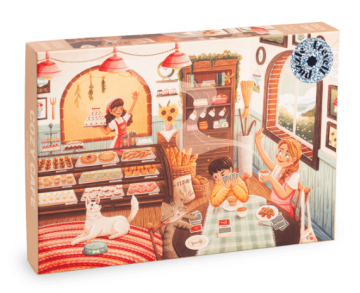 Trevell Puzzle - Cozy Café - 1000 Stukjes 2