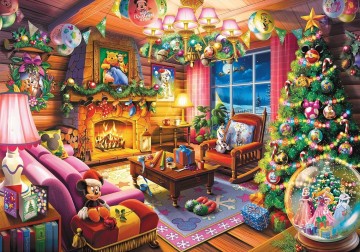 Trefl - Disney Festive Cottage - 1000 Stukjes