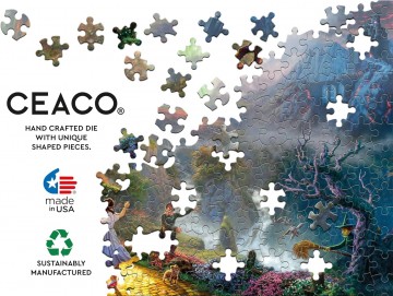 Ceaco - Dorothy Discovers the Emerald City - 750 Stukjes (Glitter) 5