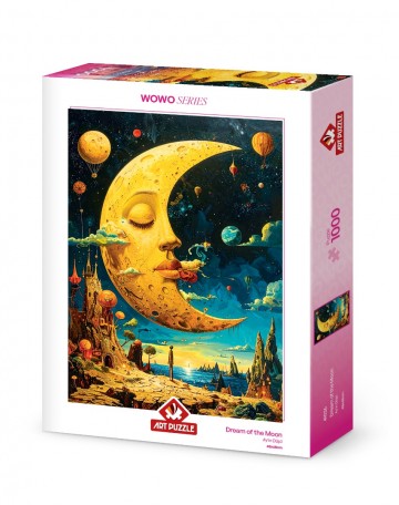Art Puzzle - Dream of the Moon - 1000 Stukjes 2