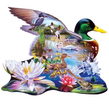 Masterpieces - Woodland Ducks - 500 XL Stukjes
