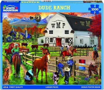 White Mountain - Dude Ranch - 1000 Stukjes 2