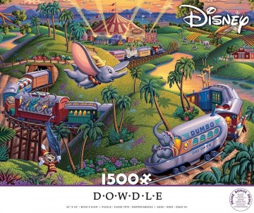 Ceaco - Dumbo the Flying Elephant - 1500 Stukjes 3