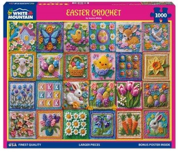 White Mountain - Easter Crochet - 1000 Stukjes 2