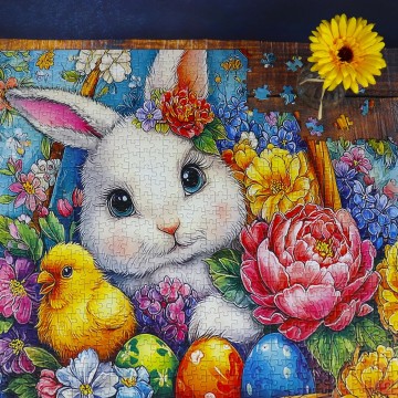 Delfy Puzzle - Easter Whispers - 1000 Stukjes 3