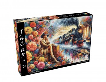 JaCaRou Puzzle - Elegance Meets Steam - 1000 Stukjes 2