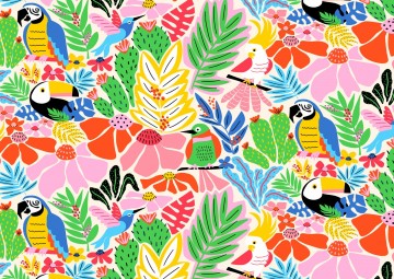 Enjoy Puzzle - Joyful Jungle - 1000 Stukjes