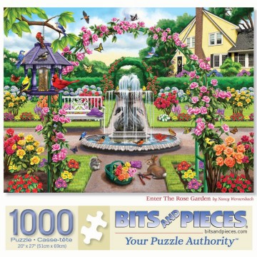 Bits and Pieces - Enter the Rose Garden - 1000 Stukjes 2