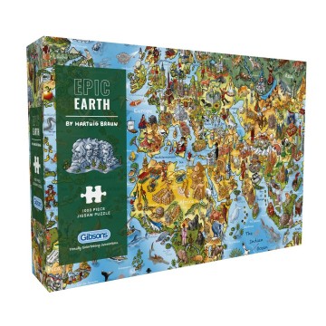 Gibsons - Epic Earth - 1000 Stukjes 2