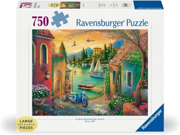 Ravensburger - European Villa Views - 750 XL Stukjes Schade 1 - 2
