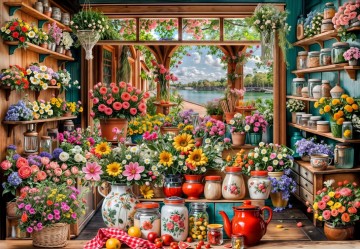 Grafika - Evasion Florale - 1000 Stukjes