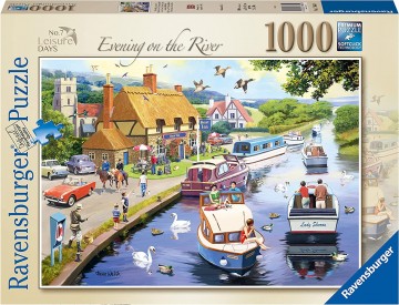 Ravensburger - Evening on the River - 1000 Stukjes 2
