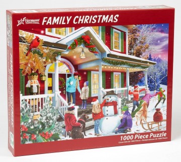 Vermont Christmas Company - Family Christmas - 1000 Stukjes 2