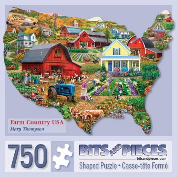 Bits and Pieces - Farm Country USA - 750 Stukjes 2