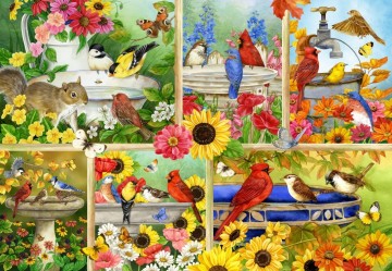 Bluebird Puzzle - Feathers and Company - 1000 Stukjes