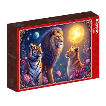 Alipson Puzzle - Cosmos Félin - 1000 Stukjes 2