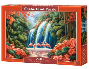 Castorland - Flamingo Paradise - 500 Stukjes 2