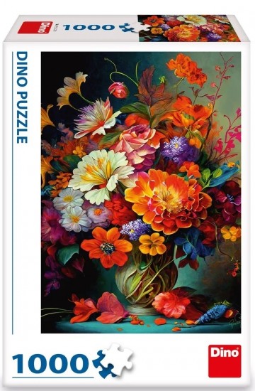 Dino - Flowers in a Vase - 1000 Stukjes 2