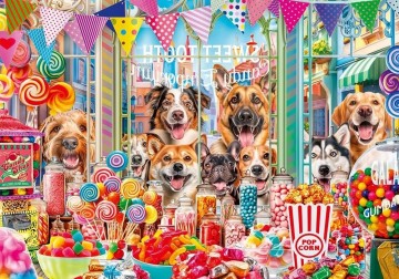 Trefl - Fluffy Friends - 2 x 500 Stukjes 3