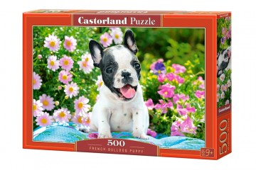 Castorland - French Bulldog Puppy - 500 Stukjes 2