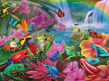 Bits and Pieces - Frog Paradise - 1000 Stukjes