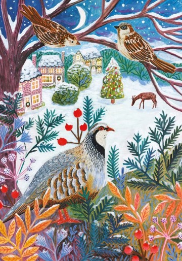 Gibsons - Frosty Fauna - Frost & Feathers - 500 Stukjes