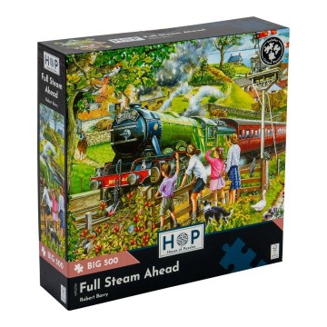 The House of Puzzles - Full Steam Ahead - 500 XL Stukjes 2