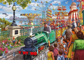 Falcon de Luxe - Fun at the Seaside - 1000 Stukjes