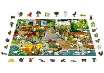 Wooden.City - Garden Five O'Clock - 500 Stukjes 3