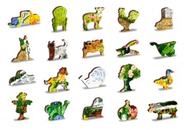 Wooden.City - Garden Five O'Clock - 1000 Stukjes 6