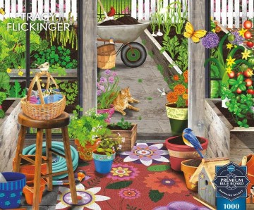 Buffalo Games Sapphire Select - Garden Shed Greenhouse - 1000 Stukjes 3