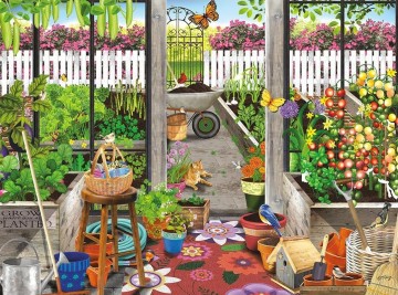 Buffalo Games Sapphire Select - Garden Shed Greenhouse - 1000 Stukjes