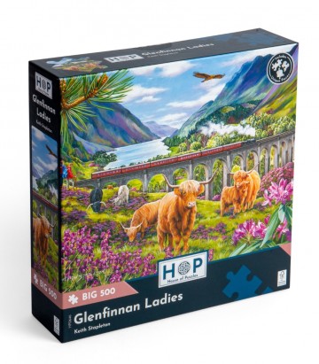 The House of Puzzles - Glenfinnan Ladies - 500 XL Stukjes 2