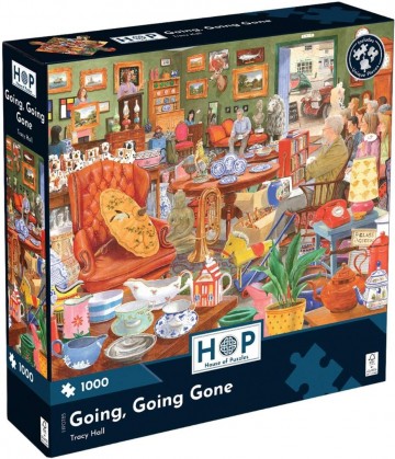 The House of Puzzles - Going, Going Gone - 1000 Stukjes 2