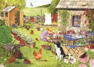 The House of Puzzles - Grandma's Garden - 500 XL Stukjes